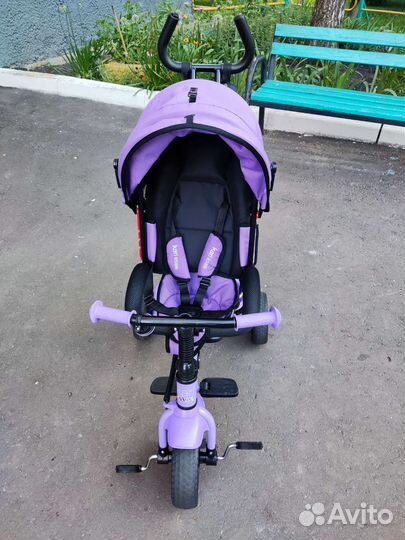 Детский велосипед с ручкой бу