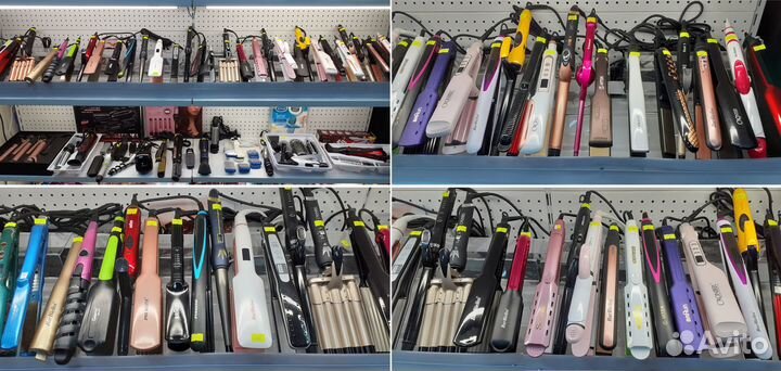 Плойки Выпрямители Гофре Стайлеры Утюжки Щипцы