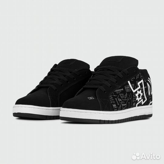 DC Shoes Court Graffik Basq Black / White