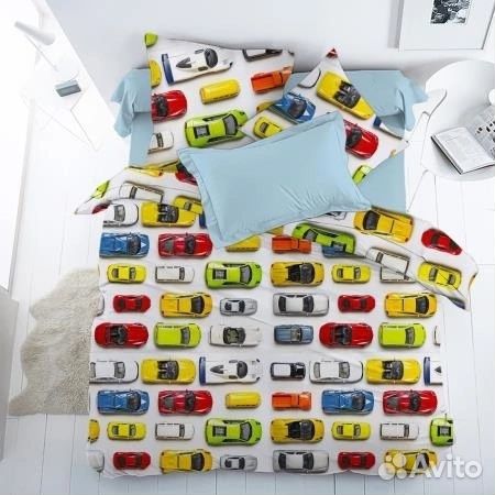 Ткань хлопок поплин Постель пеленки простынь