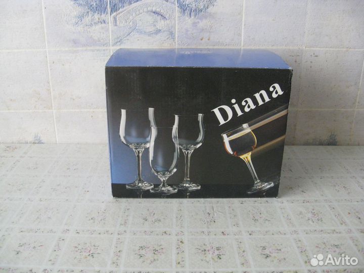 Чешские бокалы Bogemia. Производства Чехия