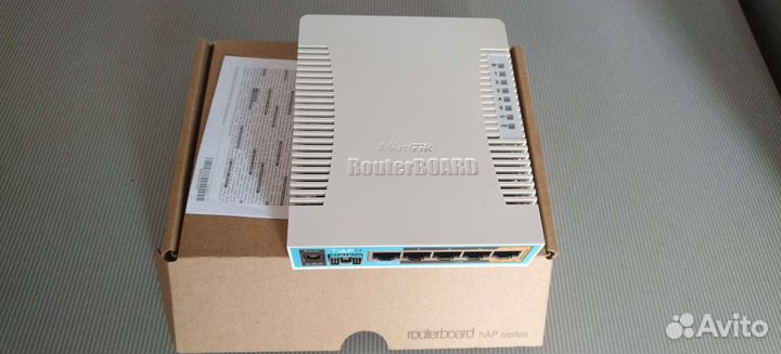 Мощный WiFi Mikrotik hAP ac (RB962UiGS-5HacT2HnT)