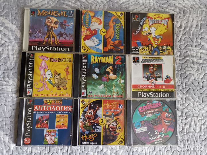 Игры для Sony playstation one