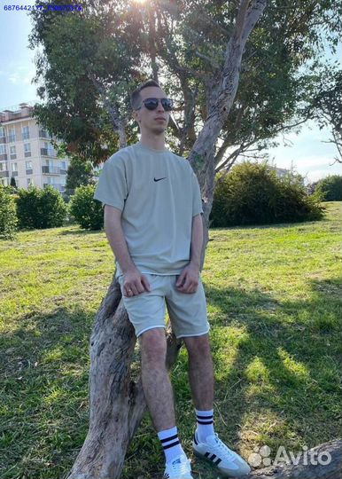 Спортивный костюм шорты и футболка Nike (Арт.57208