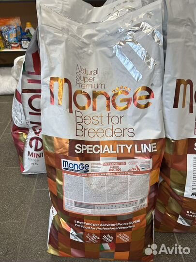 Корм для собак monge