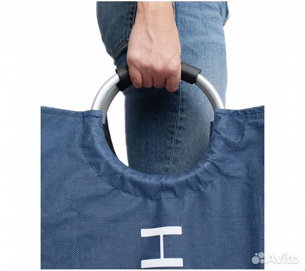 Корзина для белья Home One, 72х35, полиэстер, темн