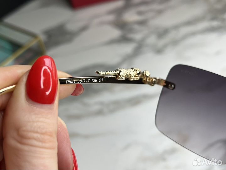 Очки Cartier соонцезащитные женские