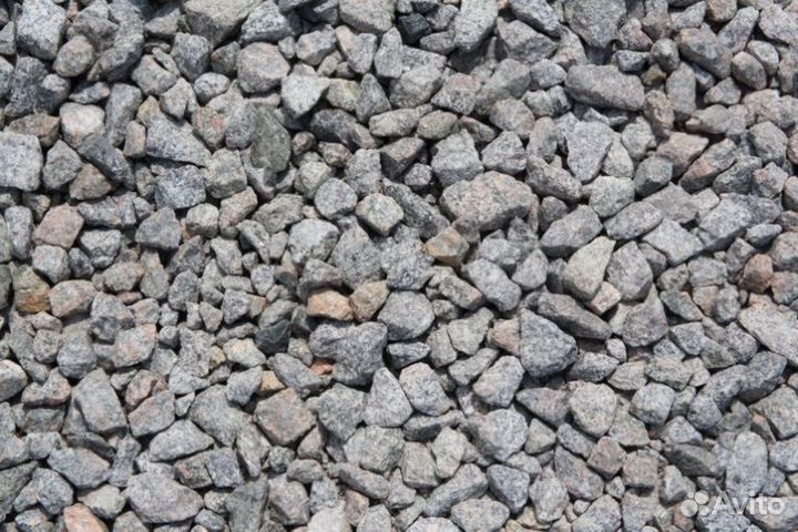 Щебень, песок