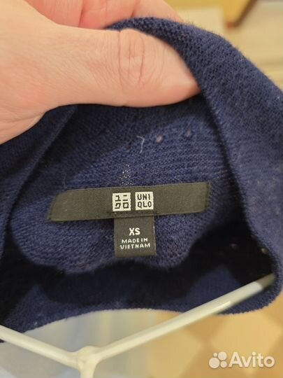 Платье Uniqlo XS 100% шерсть