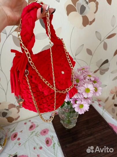 Сумка вязаная