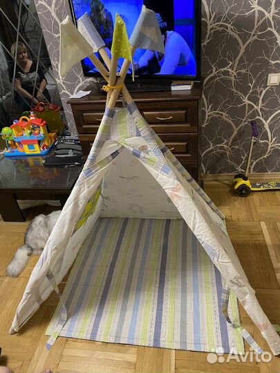 Детский домик вигвам хлопок