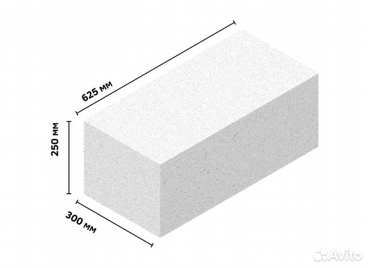 Блок газосиликатный