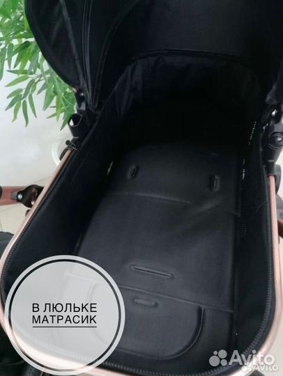 Коляска новая 2в1, luxmom Q3