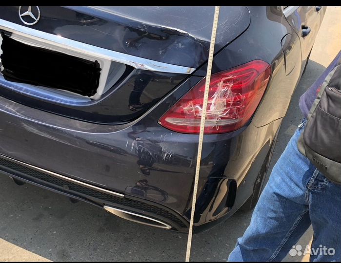 Мерседес с 180 w 205 бампер фонари багажника крышк