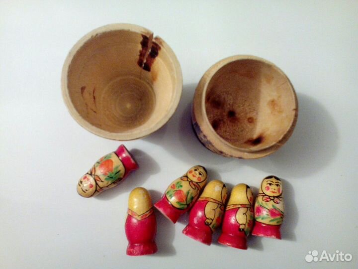 Матрешки -1 большая и 6 маленьких/ссср