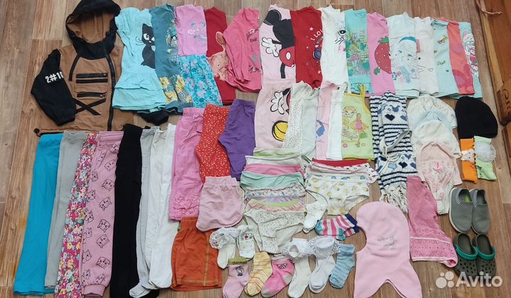 Вещи пакетом на девочку 4 года