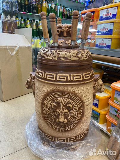 Электрический тандыр керамический мангал