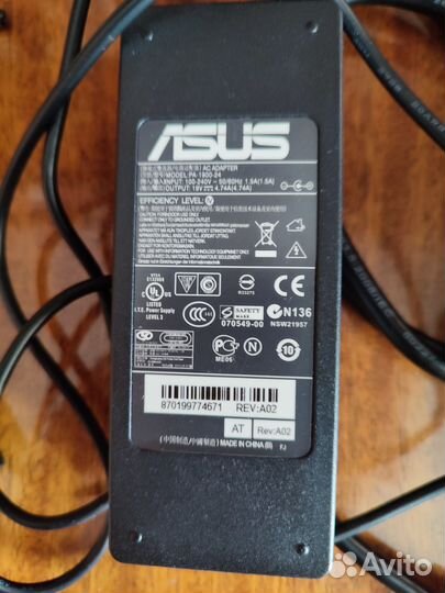 Блок питания (адаптер) для ноутбука Asus