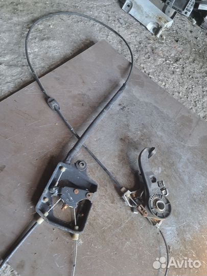 Механизм ручника а сборе Mercedes W203