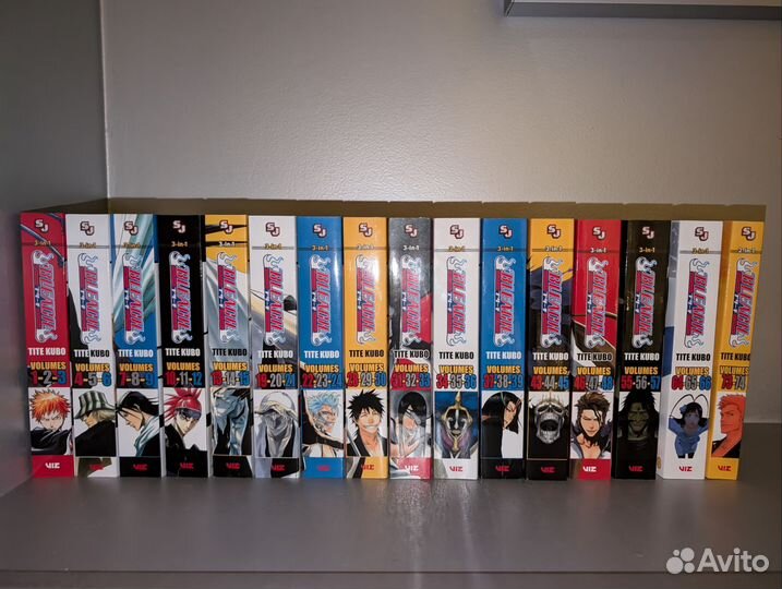 Bleach омнибусы viz