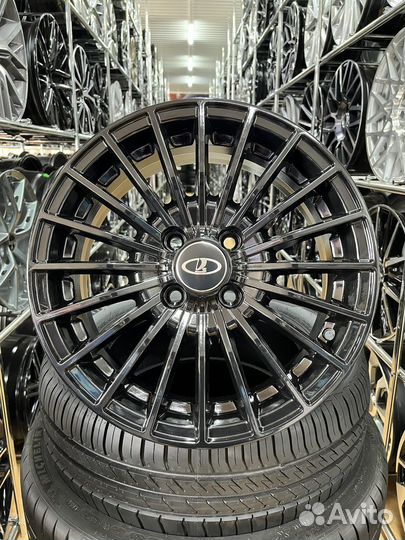 Диски литые R15 4*98 спицы на LADA