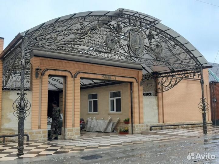 Кованые навесы под заказ