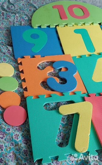 Детский коврик пазл