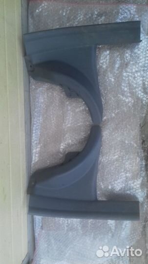 Киа Рио 2 хэчбек накладки порогов