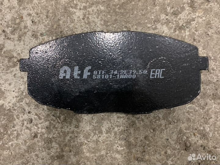 Тормозные колодки hyundai i30 ceed