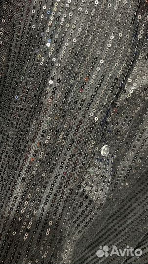 Рубашка в пайетках