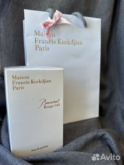 MFK (Maison fracis kurkdgian) baccarat rouge 540