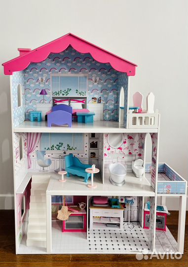 Домик кукольный деревянный ELC