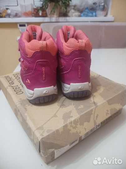 Ботинки зимние Viking для девочки 22 размер