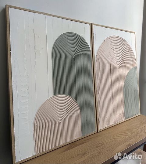 Интерьерная Текстурная Картина/ Мастер-Класс