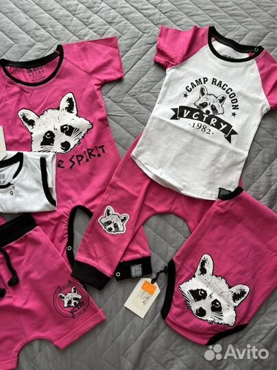 Детские вещи пакетом новые (9m/12/18m)