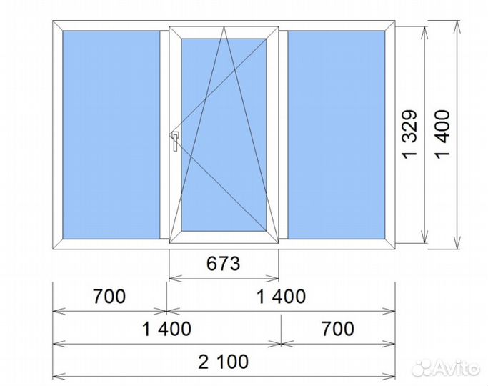 Окна пластиковые лот №5003122