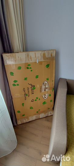 Детская кроватка с матрасом