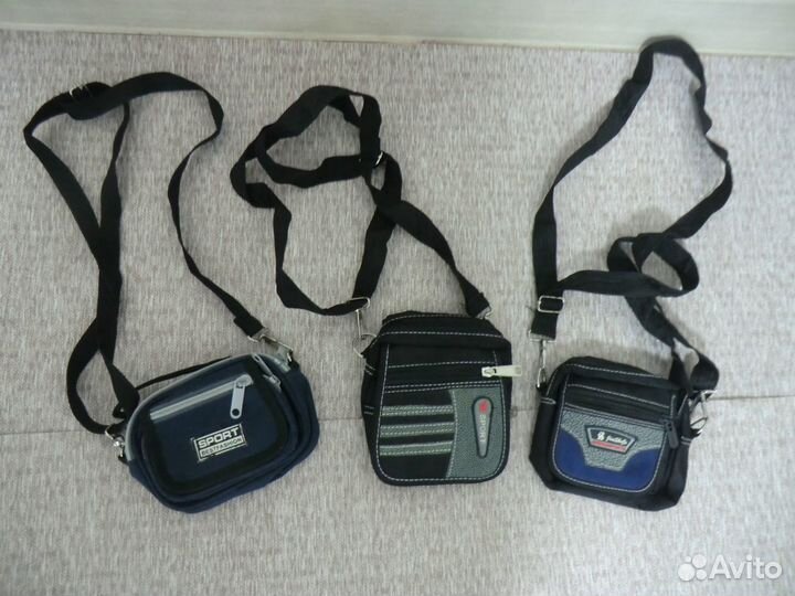 Барсетки мужские на пояс 3 шт
