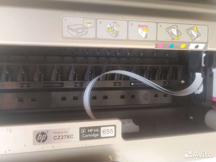 Цветной принтер hp Deskjet Ink Advantage 6525