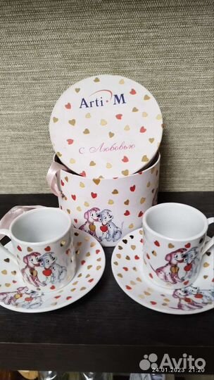 Кофейный набор фарфор