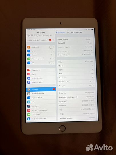 iPad mini 3 16 gb