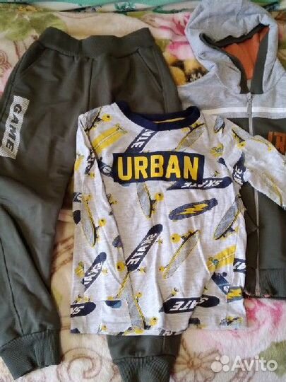 Вещи пакет мальчик 4-5 л