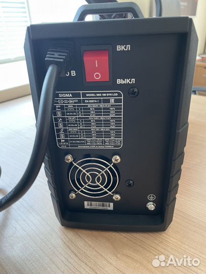 Сварочный полуавтомат с синергетикой MIG 180 А