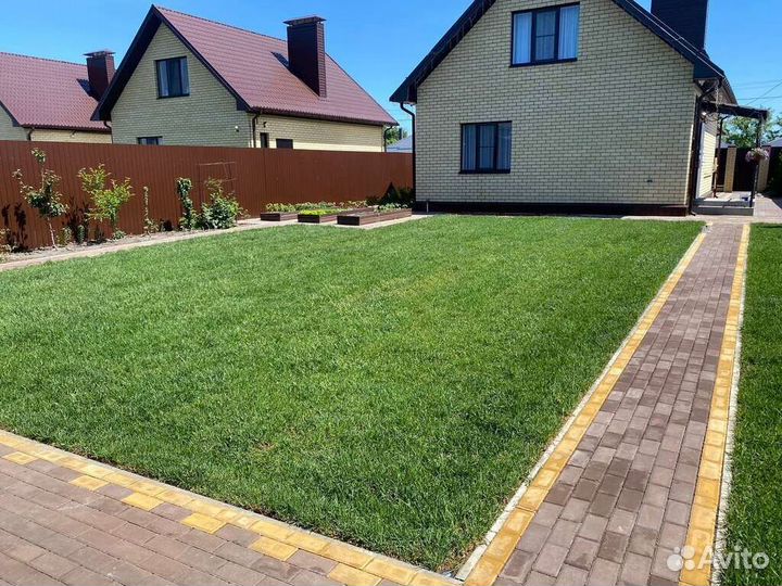 Рулонный газон