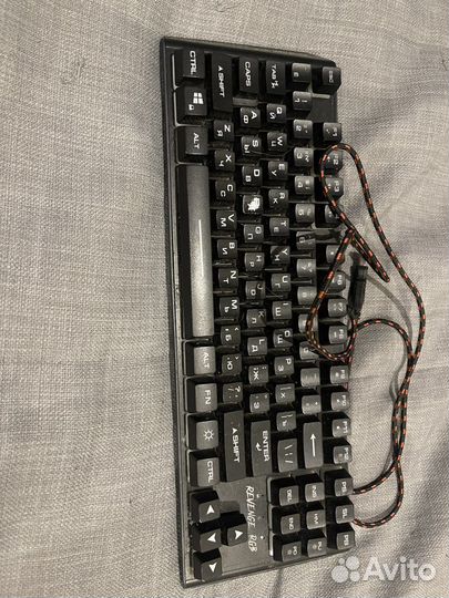 Игровая механическая клавиатура revenge rgb