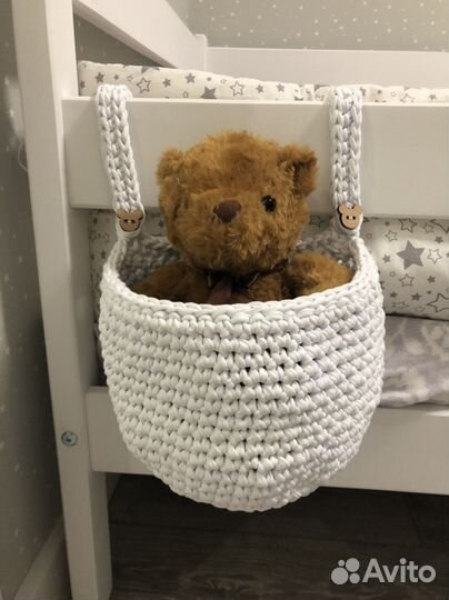 Корзинка на детскую кроватку
