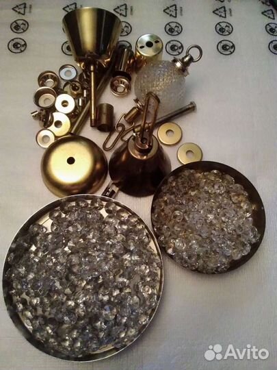 Хрусталь для люстры - Чехословакия