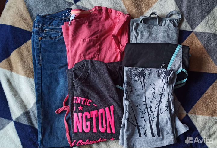 Вещи пакетом на девочку 140