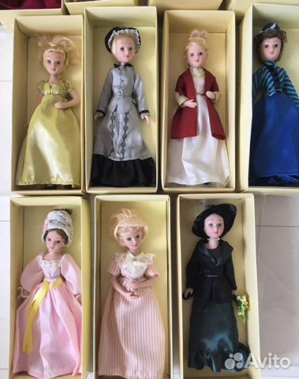 Фарфоровые куклы Дамы Эпохи