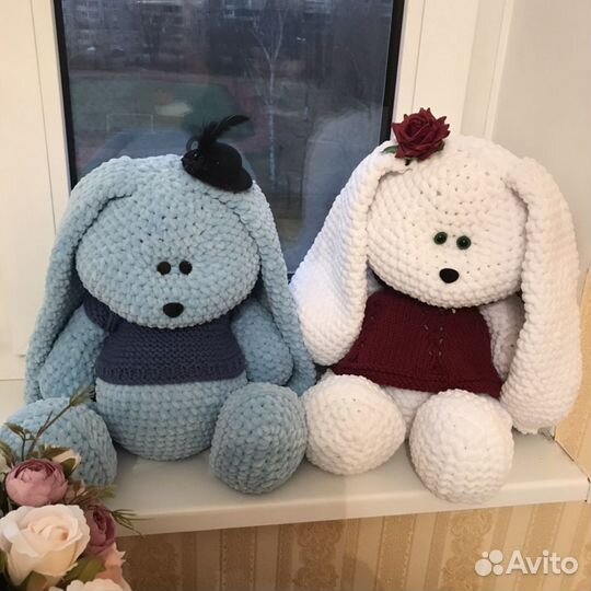 Плюшевый зайка